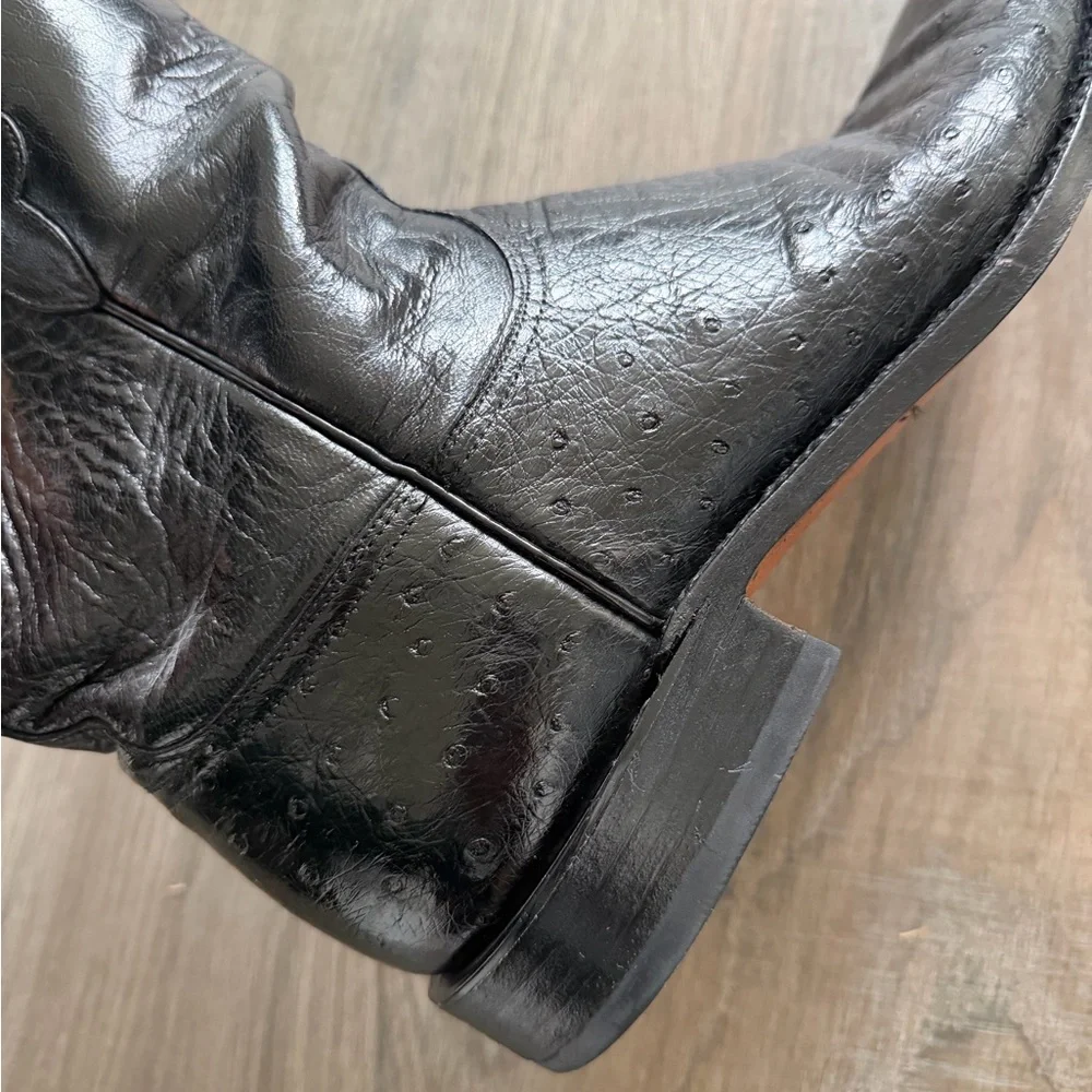 Lucchese smooth ostrich
